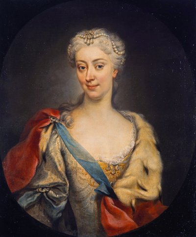 Portrait of Maria Clementyna Sobieska by E. Gill